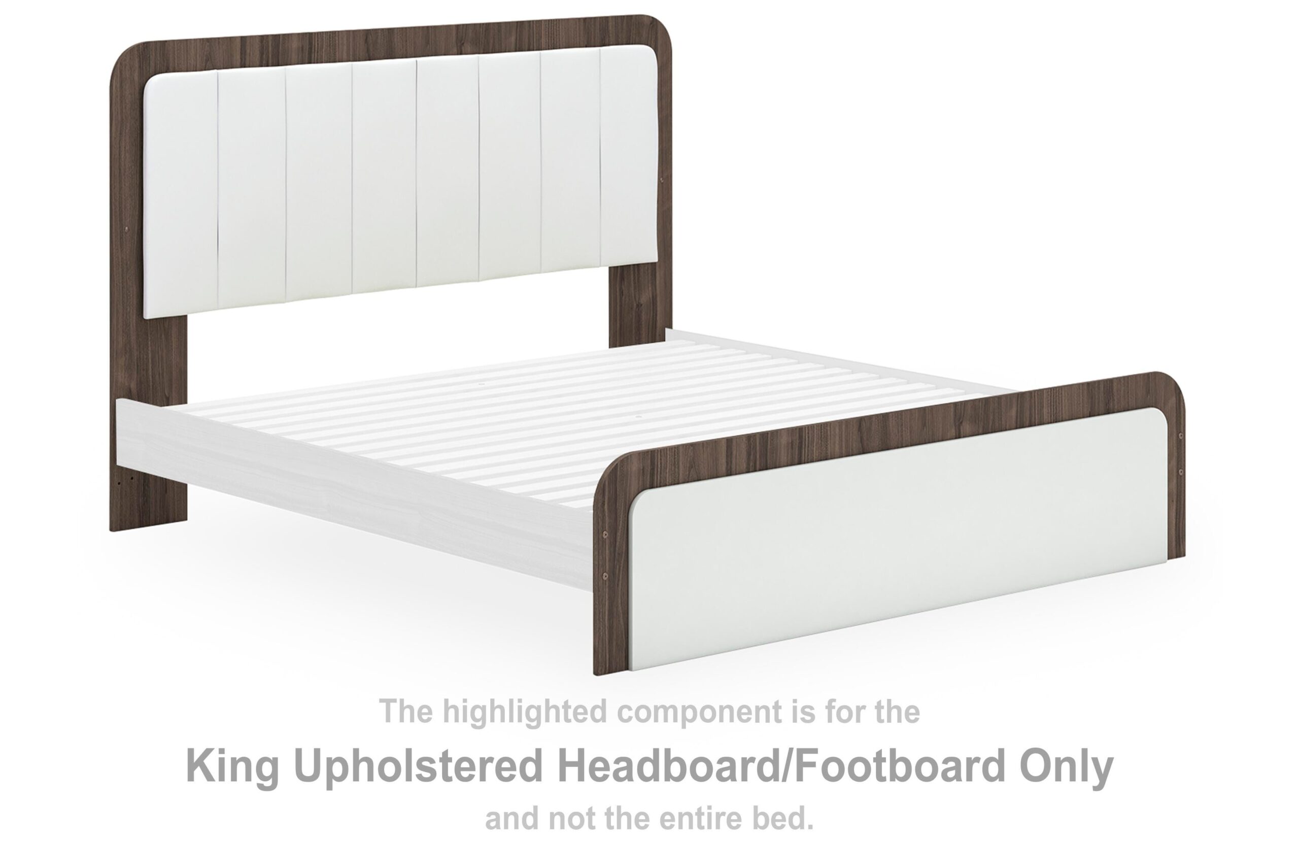 f87699ea1118dba9ec661a158442e8a6 Kendanport King Upholstered Headboard/Footboard - Image 1