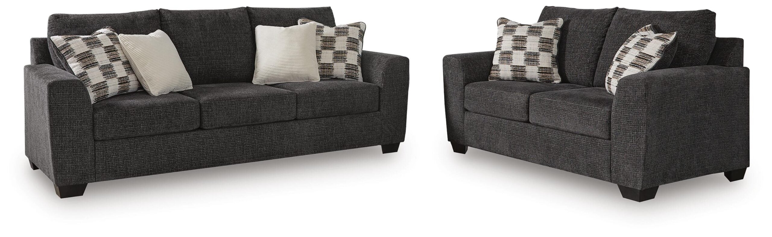 f98dff9e4d6ffe0aa1def3e2639cd9d6 Loreo Sofa and Loveseat - Image 1