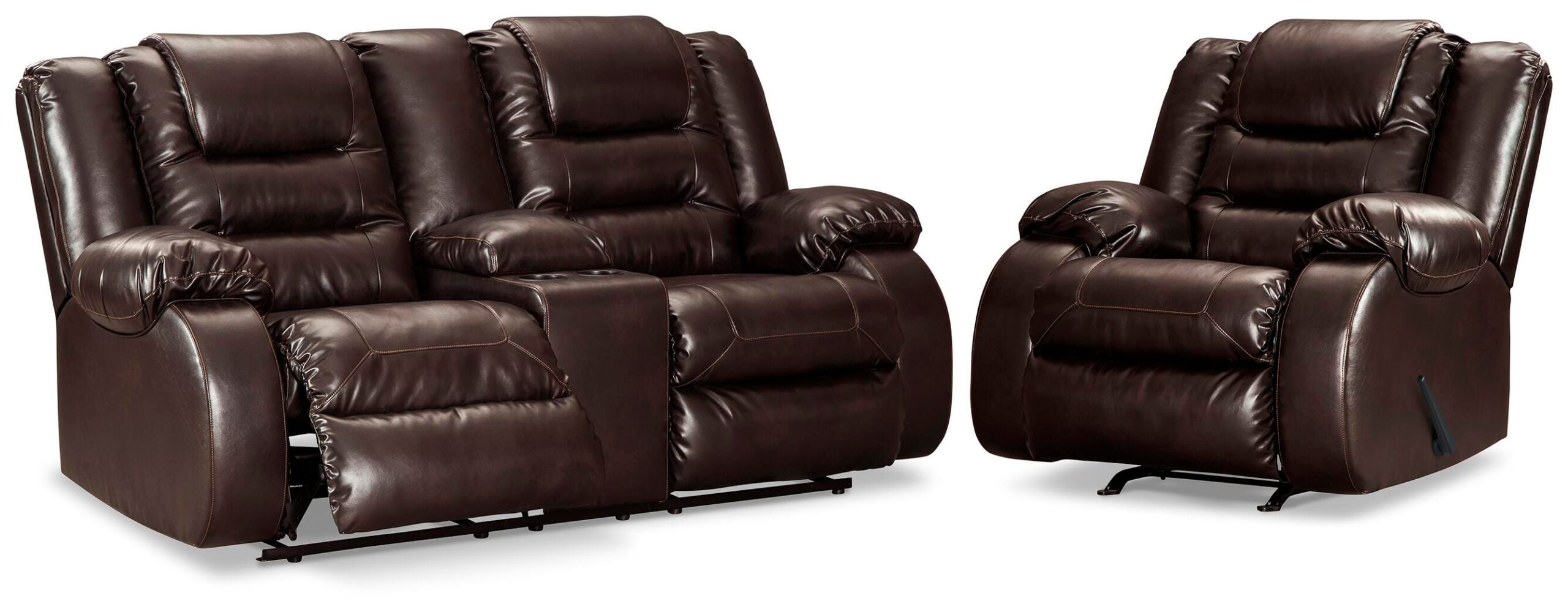 fa3ee829fbf6e85c543b522cfa664a48 Vacherie Reclining Loveseat with Recliner - Image 1