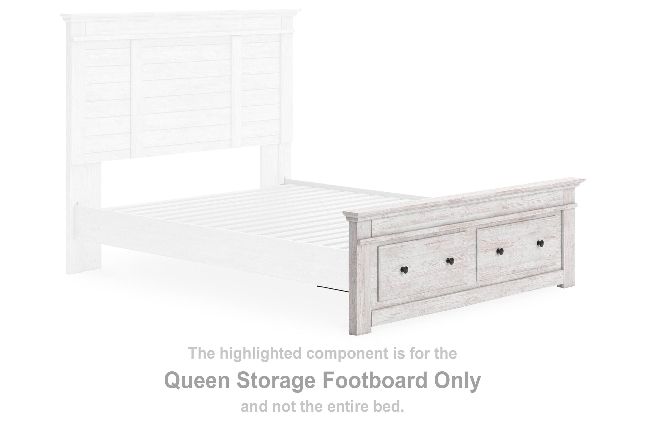 fc2c6c24a947922e657545631d0b6692 Makidern Queen Storage Footboard - Image 1