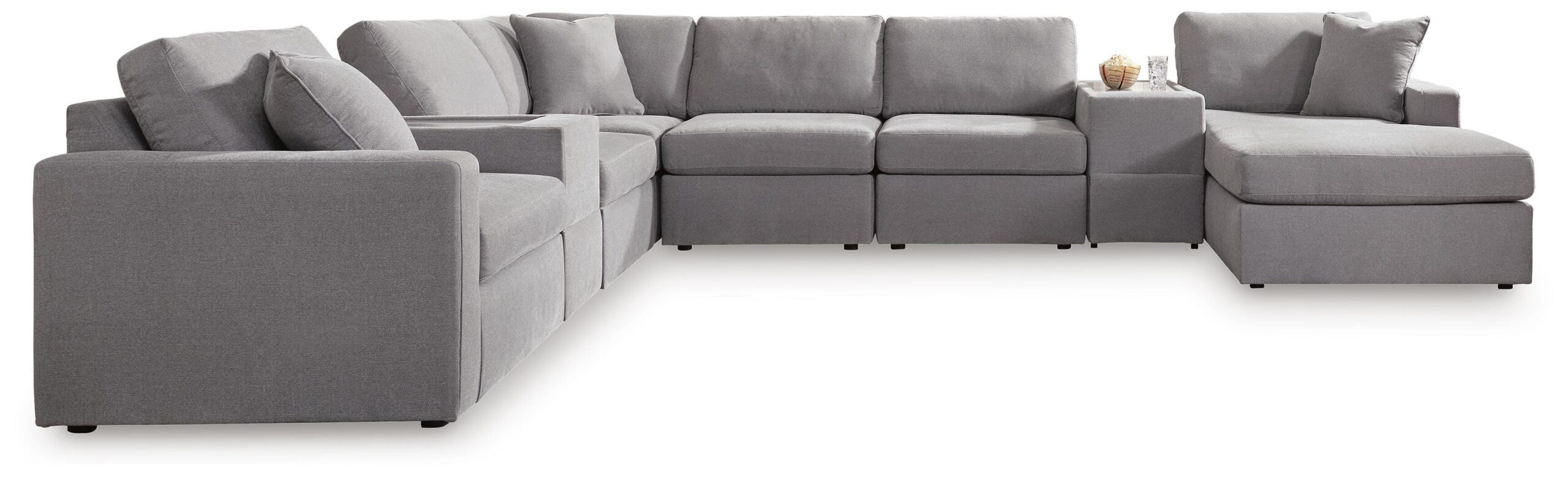fd1aa8c540fef9a7af633f5682f7fcd9 Modmax 8-Piece Sectional with Chaise - Image 1