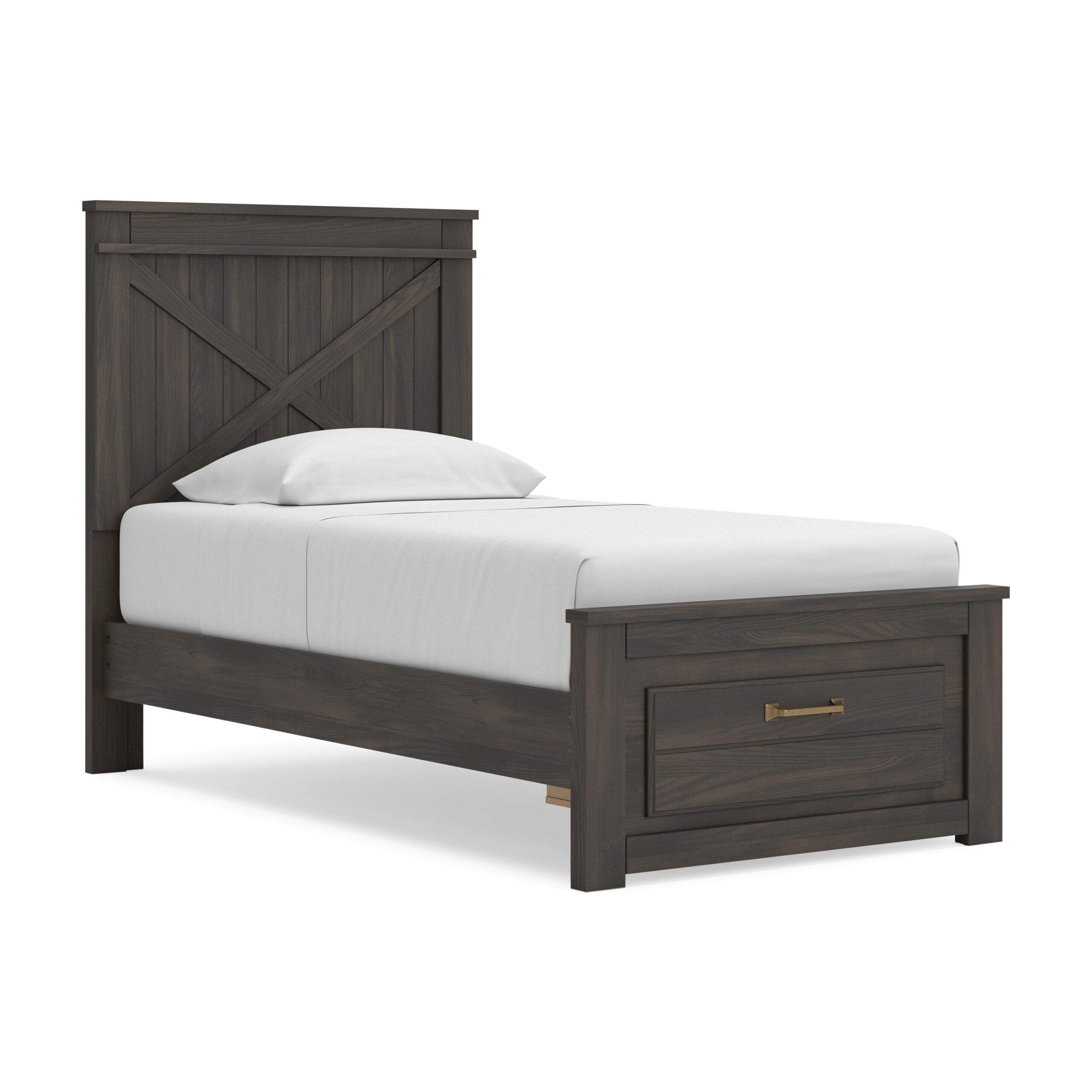 2f7a25a4c558119a48f3ff0776e07002 Vonitta Bay Twin Panel Platform Storage Bed - Image 1